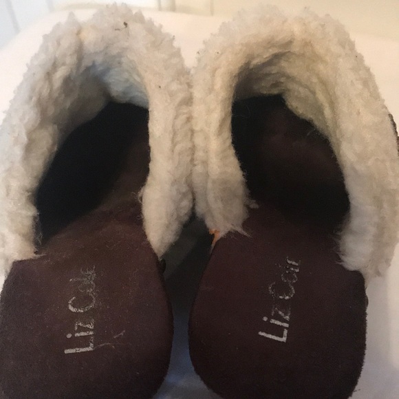 Warm Furry Suede Mules - Picture 3 of 3